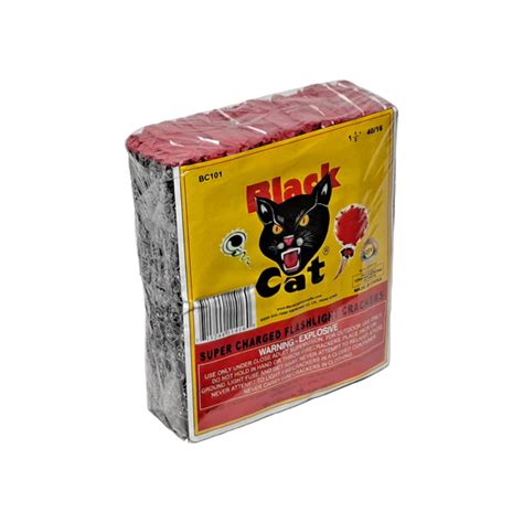 Wholesale Fireworks Black Cat Firecrackers 4016 Half Brick Case 241