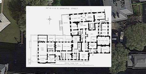Layout 10 Downing Street Floor Plan