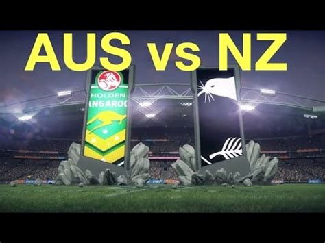 New zealand rugby league team perform haka in liverpool's. Rugby League Live 3 - Australia vs New Zealand - YouTube