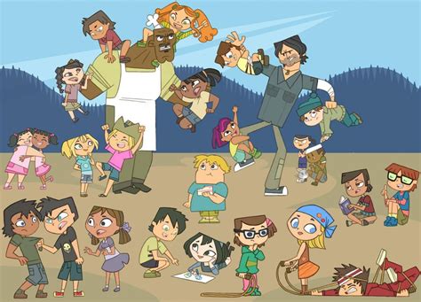 Td Cast Kids By Kikaigaku On Deviantart Total Drama Island Cartoon