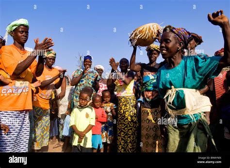 Senegal Tambacounda Region Teinthoto Village Of The Mandinka Ethnic