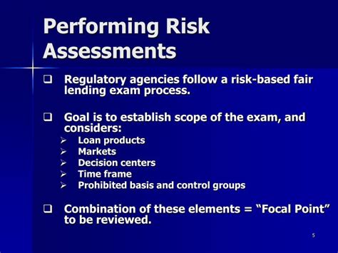 Many institutions are using fair lending models tasked with evaluating an organization's decisioning and pricing relative to the prohibited factors, such as. PPT - Fair Lending Risk Assessments PowerPoint ...