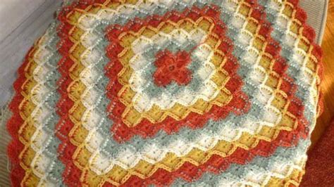 Mountain Mist Afghan Free Patterns Decorama Bavarian Crochet