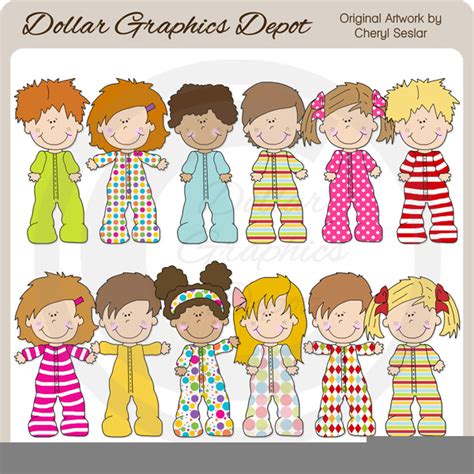 Child In Pajamas Clipart Free Images At Vector Clip Art