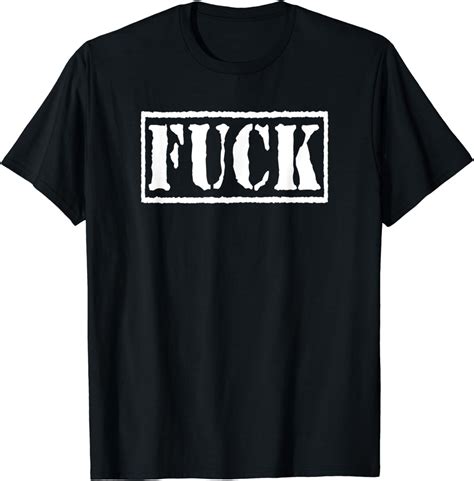 Fuck T Shirt Uk Fashion