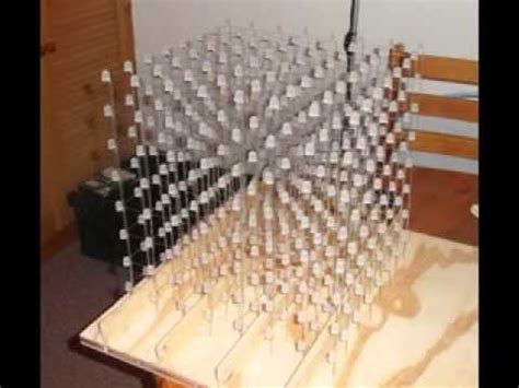 Modern and fun, this is a great lamp fixture to make. Creative DIY led light projects making ideas - YouTube