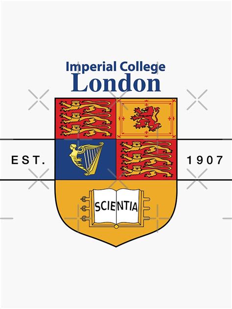 Imperial College London Sticker For Sale By Urbantale Redbubble