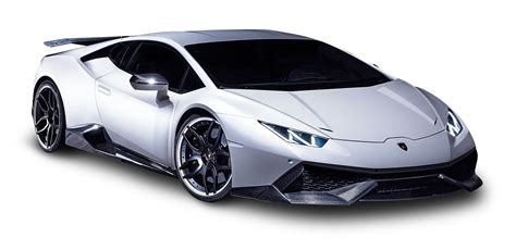White Lamborghini Huracan Car Png Image Purepng Free Transparent