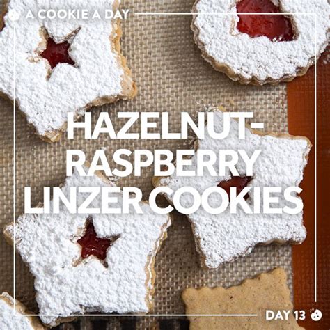 Step By Step Nutty Sweet Tart Raspberry Linzer Cookies Raspberry