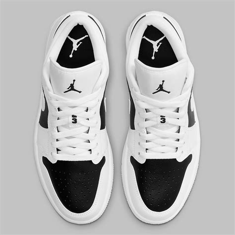 Air Jordan 1 Low Womens White Black Dc0774 100