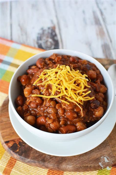 Easy Three Bean Slow Cooker Chili Recipe A Magical Mess
