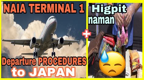 Naia Terminal 1 Departure Procedures 228 Youtube