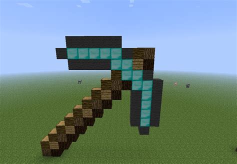 Minecraft Pickaxe Statue The Hippest Galleries