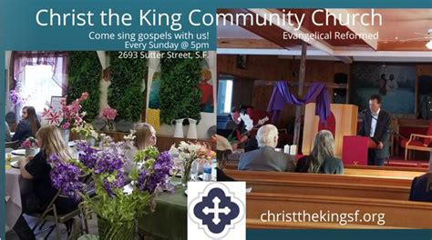 Sunday Worship And Gospel Singing At Christ The King Church In Sf At