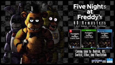 Fnaf Console Ports Fan Made Ad By Tf541productions On Deviantart Fnaf