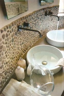 On the market, there are many products to choose from, so try to buy the tiles which fit best your needs and nevertheless, if the cuts are not perfect, you can fix the issue by using a little grout (of the same color). Java Tan Pebble Tile | Stone backsplash, Home decor, Sweet home