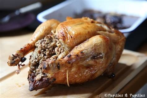 Recette Chapon farci aux marrons parfaite pour Noël