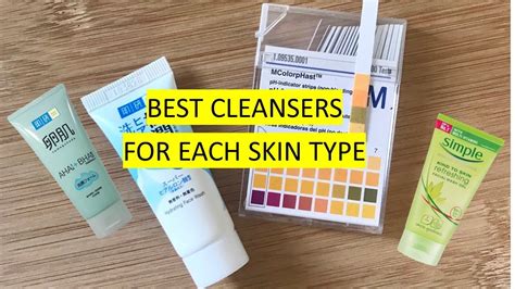 Best Cleansers For Each Skin Type Dryoilycombination Youtube