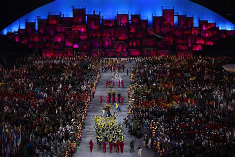 Cérémonie Douverture Des Jeux Olympiques De Rio 2016