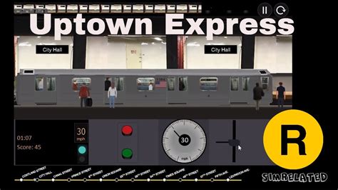 Nyc New York Subway Driver R Line Uptown Express Gameplay Latest