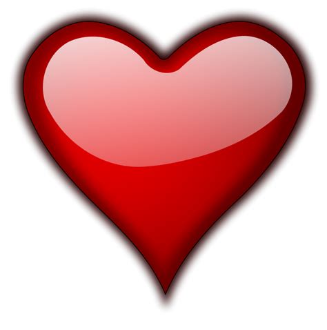 Heart Free Stock Photo Illustration Of A Red Heart Isolated On A