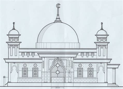 41 Gambar Mewarnai Masjid Nabawi Paling Populer