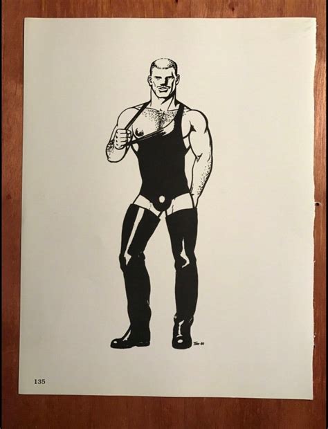 Art Page Print Tom Of Finland Book Retrospective St Ed Etsy