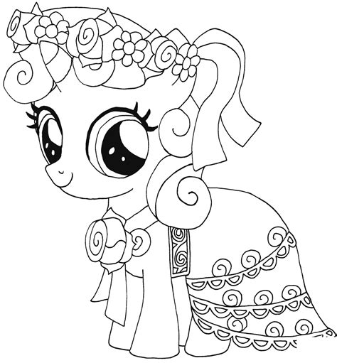 Kleurplaten Van My Little Pony