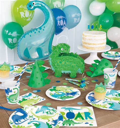 Unique Industries Inc Pack Some Roar Into Parties With These Dinosaur Party Ideas