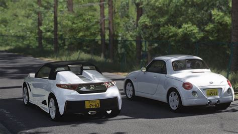 Daihatsu Copen Vs Honda S Youtube