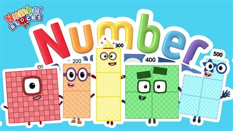 Numberblocks Intro But Big And Giant Number 100 1000 Youtube Otosection