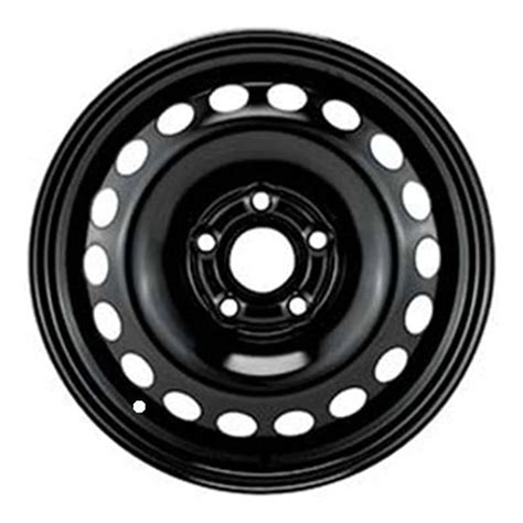 15 X 6 New Standard Replacement Steel Wheel Replica Black Fits 2012