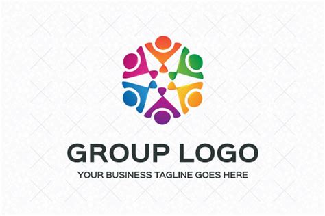 My Group Logo Template Creative Illustrator Templates Creative Market