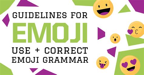 Guidelines For Emoji Use And Correct Emoji Grammar Spry