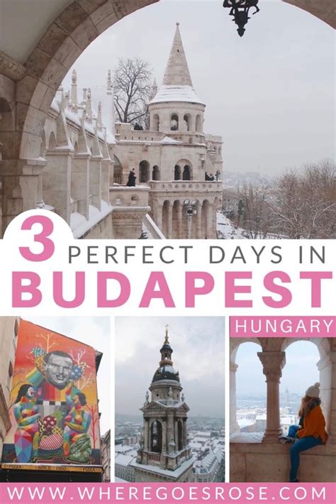 Ultimate 3 Days In Budapest Itinerary For Culture And Food Fans