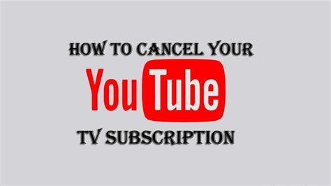 How To Cancel Youtube Tv Subscription In 2022 Youtube Streaming Tv