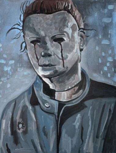 Michael Myers Halloween 2 Horror Movie Pop Art Painting Acrylics 16x20
