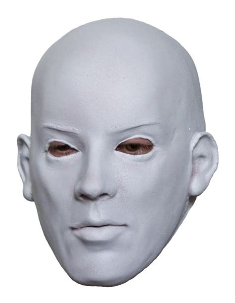 White Face Latex Mask Mask