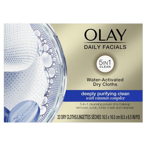 Olay Daily Facials Deep Purifying Cleansing Cloths Walmart Canada