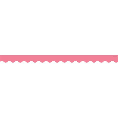 Light Pink Scalloped Border Trim United Art And Education