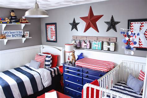 With so many cool bedroom designs to choose from, finding the best decor and room ideas really comes down to piecing. Fearfully & Wonderfully Made: Shared Boys' Room/Nursery reveal