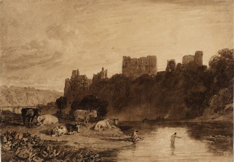 Joseph Mallord William Turner River Wye ‘chepstow Castle C18067