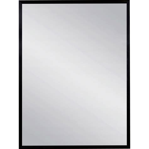 lustro w czarnej ramie aluminiowej łazienka 60x80 aluc 60 80 cena opinie lustra