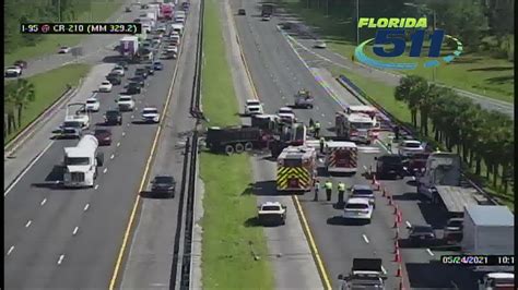 All Lanes Of I 95 At Cr 210 Back Open After Crash In St Johns County