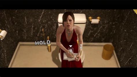 Beyond Two Souls Ellen Page Bathroom Scene Youtube
