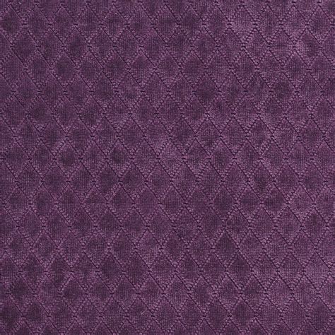 Wine Lilac Diamond Chenille Upholstery Fabric
