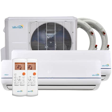 For a room that is 550 to 700 square feet in size, choose a mini split air conditioner with 12,000 to 14,000 btus. Senville 36000 BTU Mini Split Air Conditioner Multi