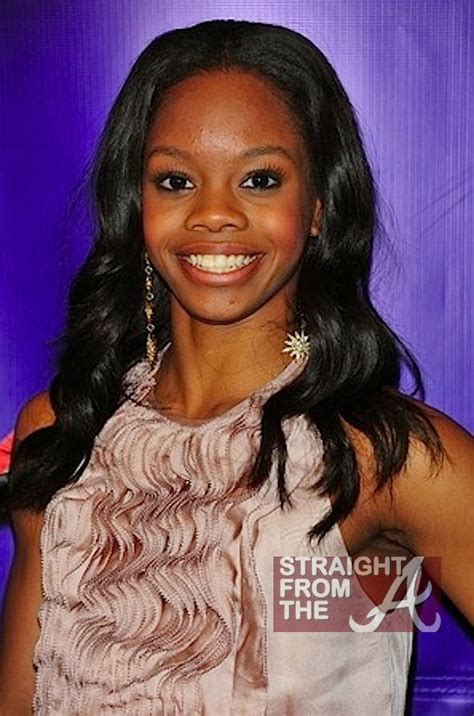 Gabby Douglas After Hair Makeover Straight From The A Sfta