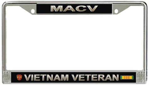 Us Army Military Assistance Command Vietnam Macv License Plate Frame