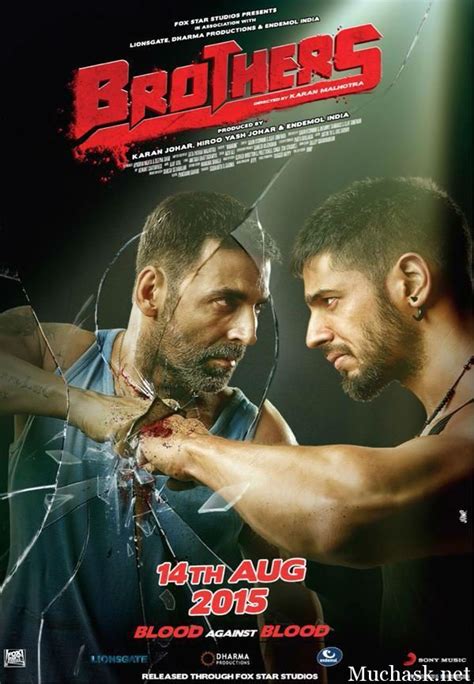Brothers Bollywood Hindi Movie 2015 Brand New Poster Look Of Akshay